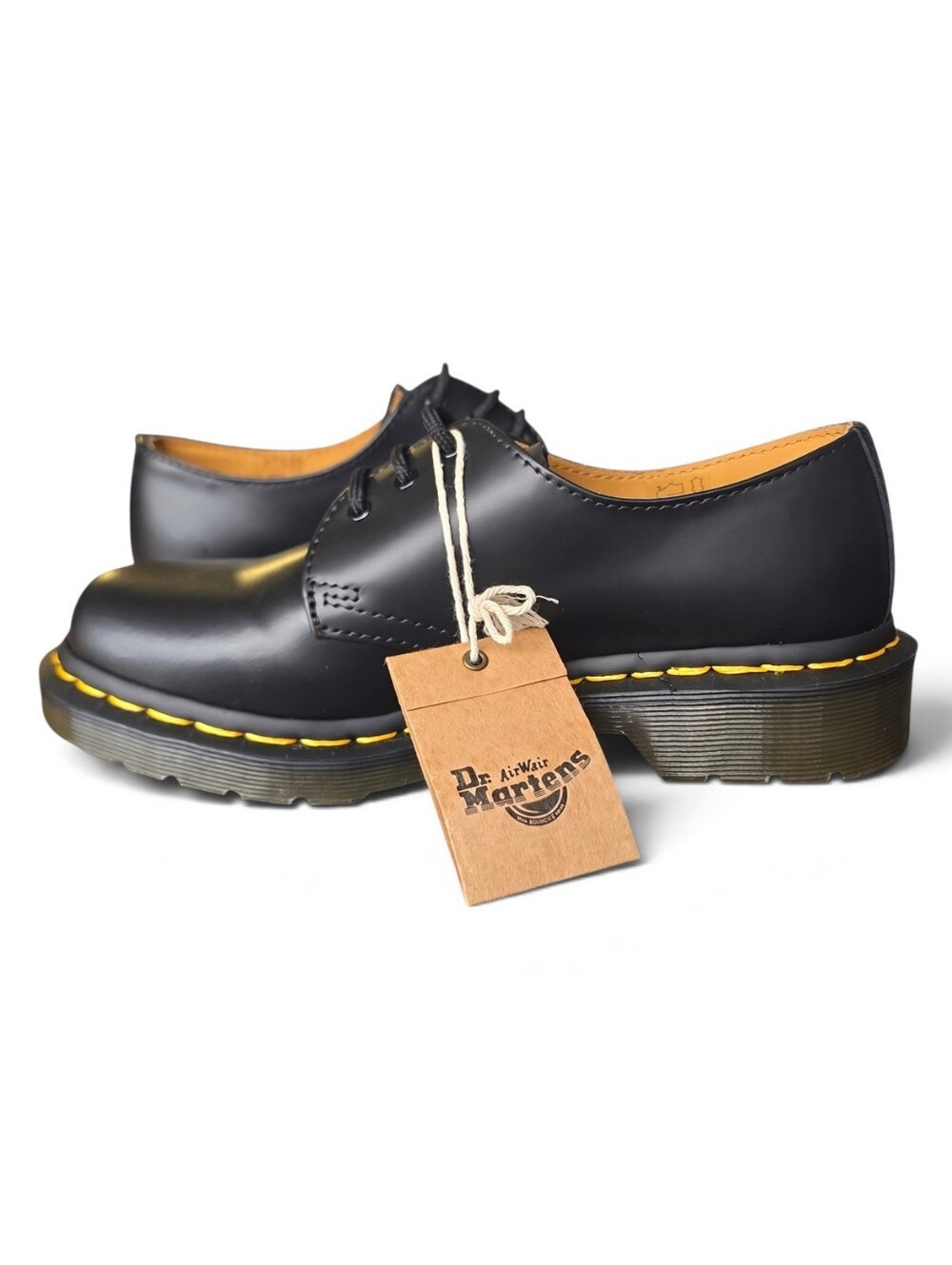 Dr. Martens 1461 Womens US 6 Black Smooth Leather Oxford Shoes